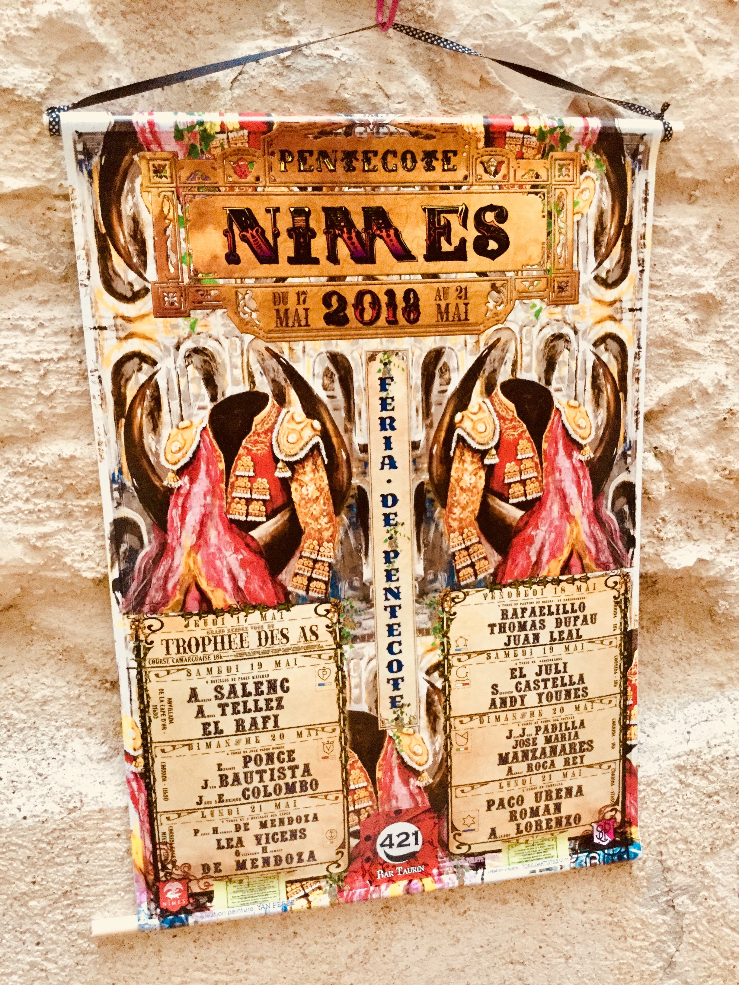 affiche feria de nimes 2018 421 pentecote