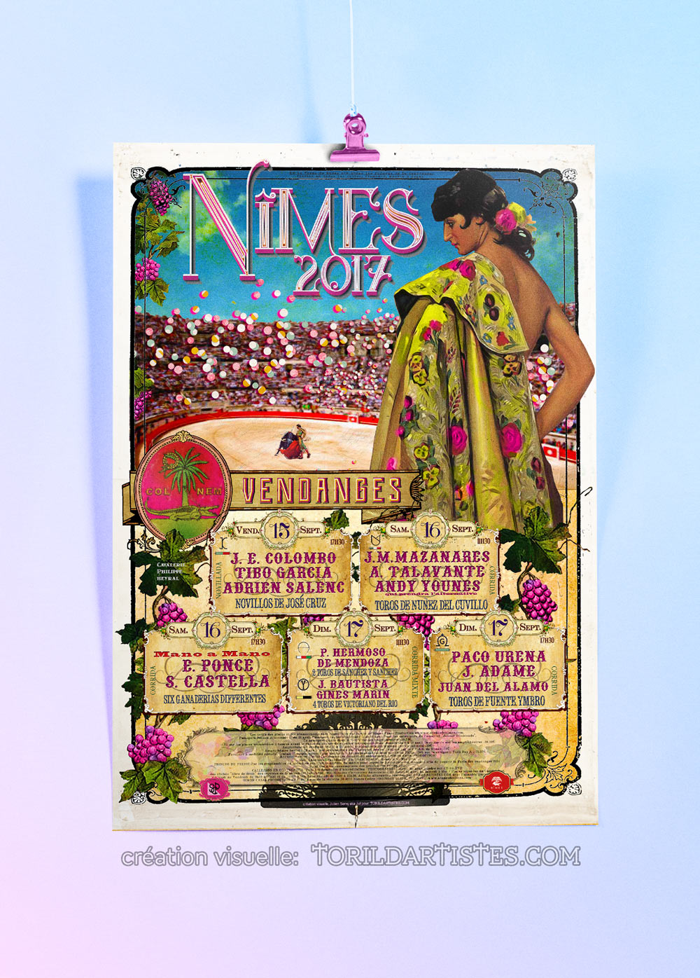 nimes vendanges cartel 2017