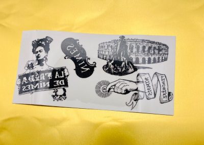 tatouage ephemere
