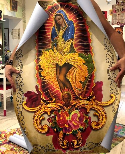 poster vierge guadalupe